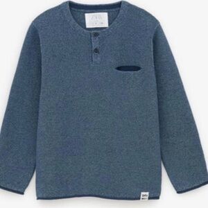 Blue ZARA kids sweater